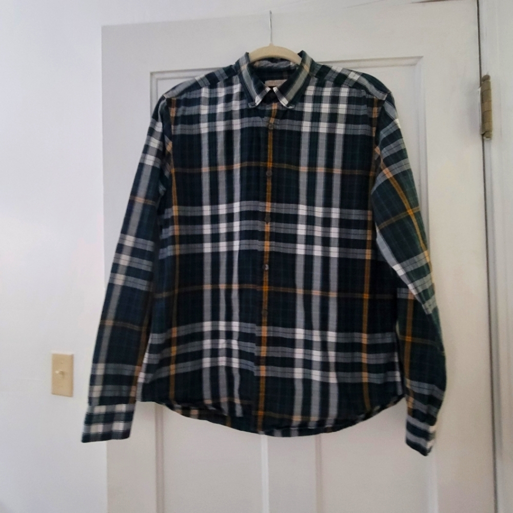 Burberry Brit plaid button down